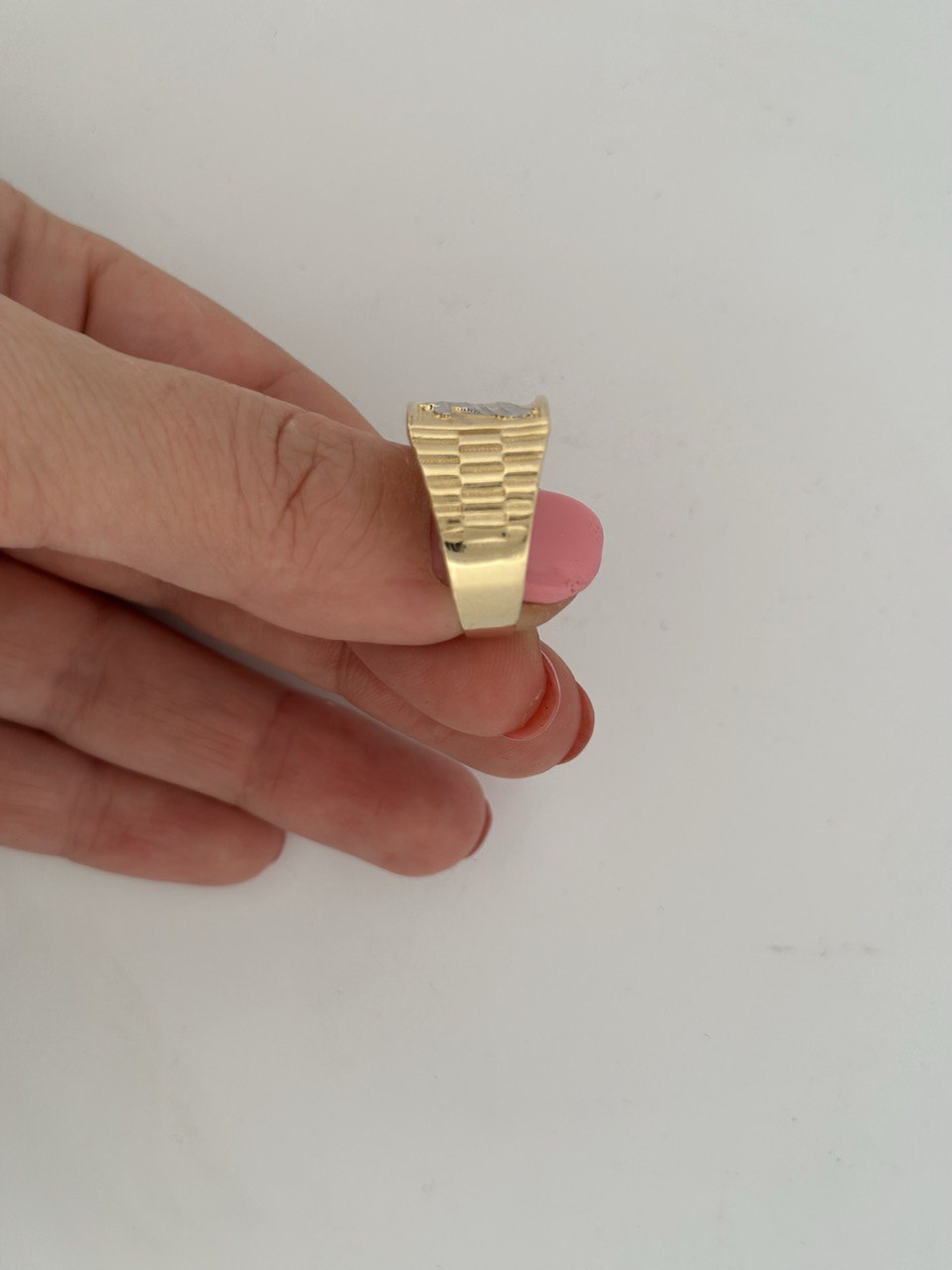 14K Gold Eagle Ring