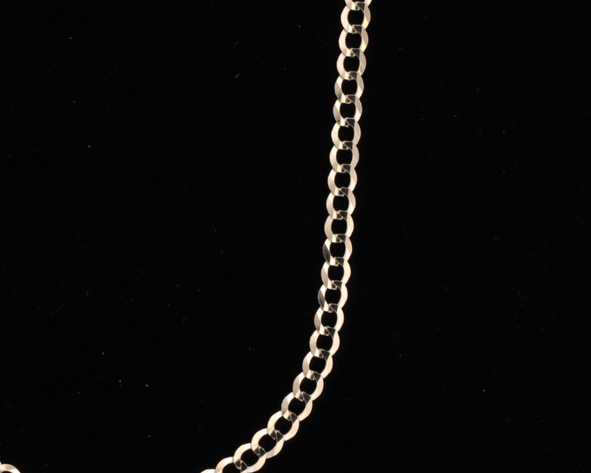 14K Yellow Gold Solid Cuban Chain - 4.7MM