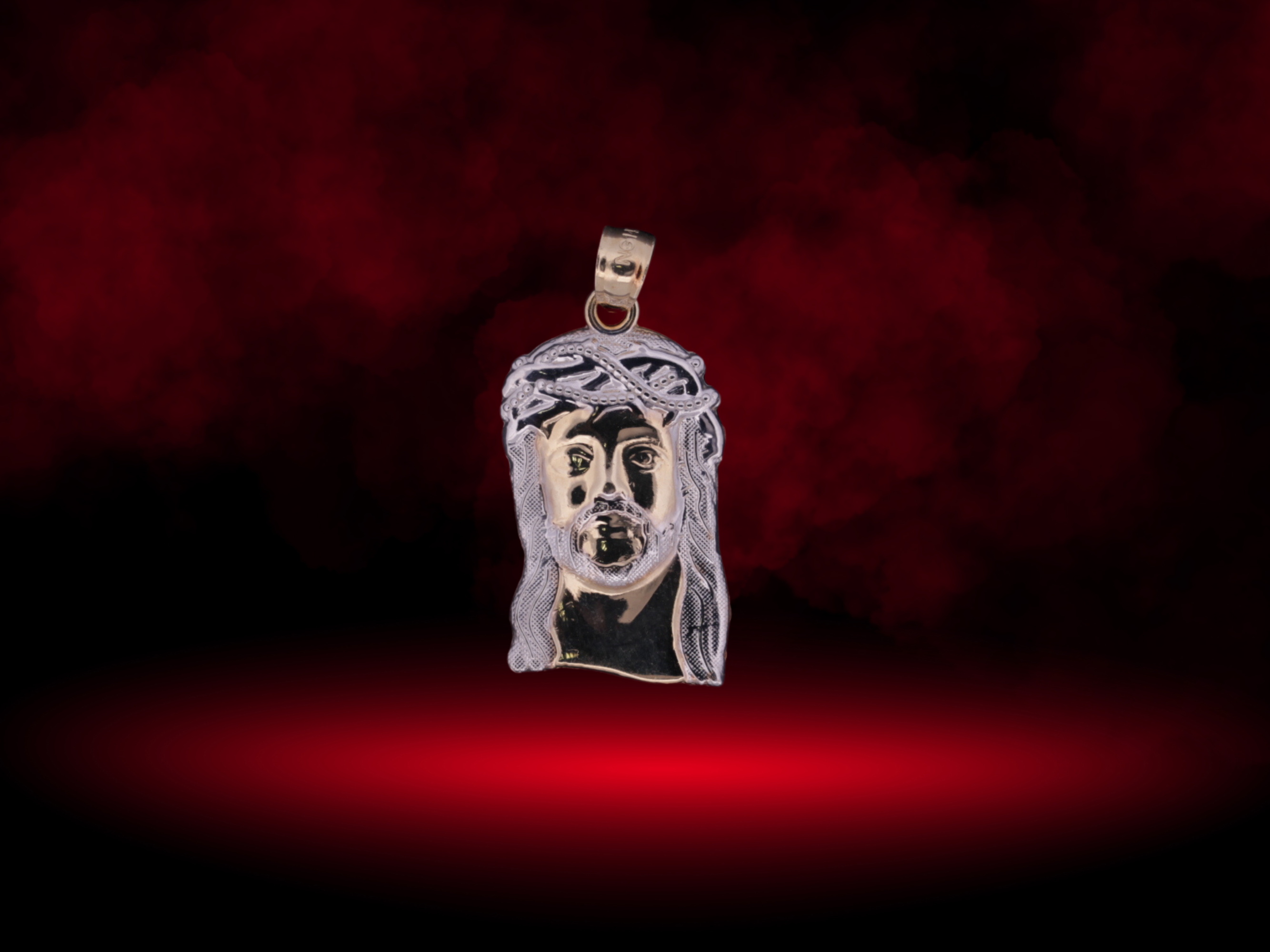 14K Jesus Piece Pendant - 2
