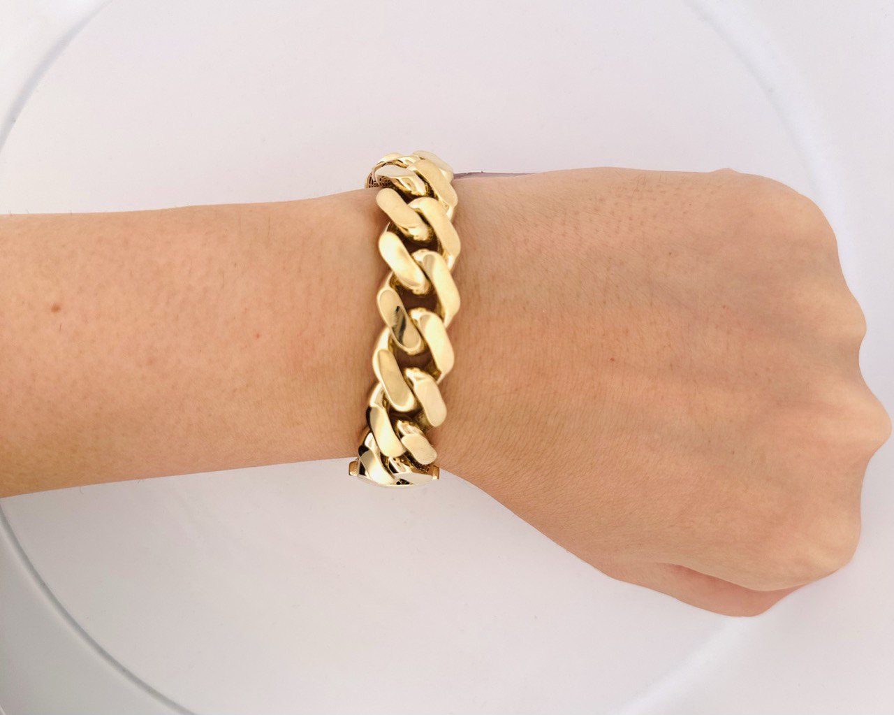 10K Monaco Bracelet - 15MM