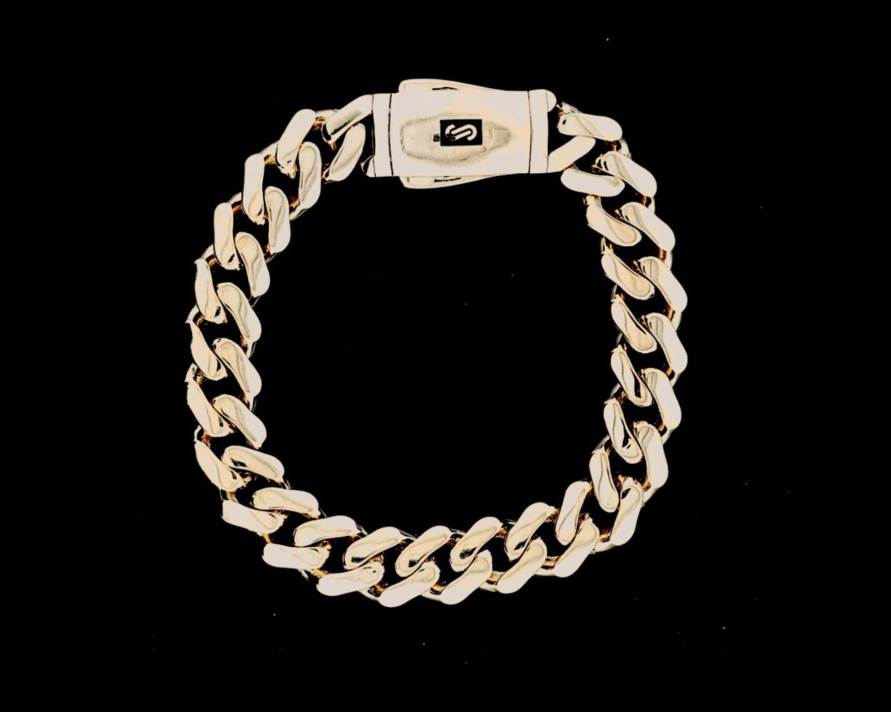 10K Monaco Bracelet - 13MM