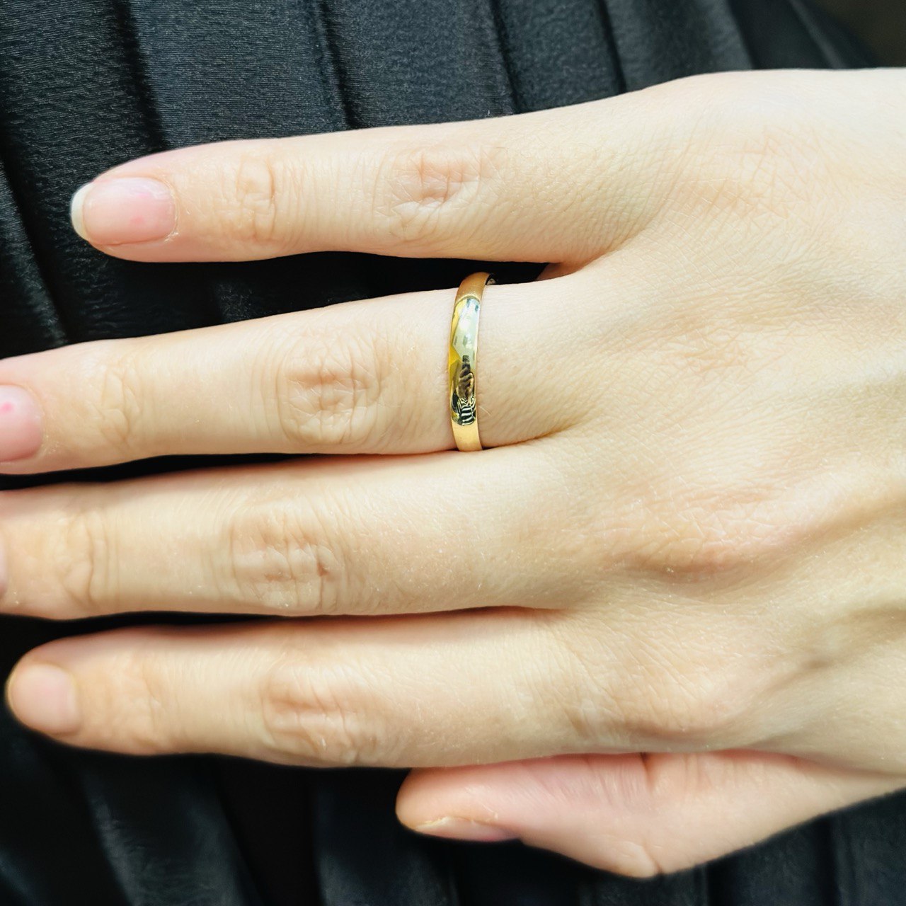 14K Gold Simple Band - 3MM,