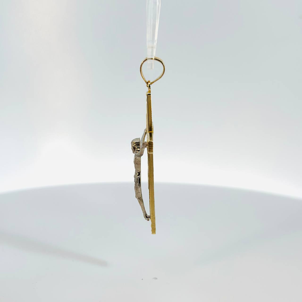 14K Yellow Gold Crucifix Pendant - 1