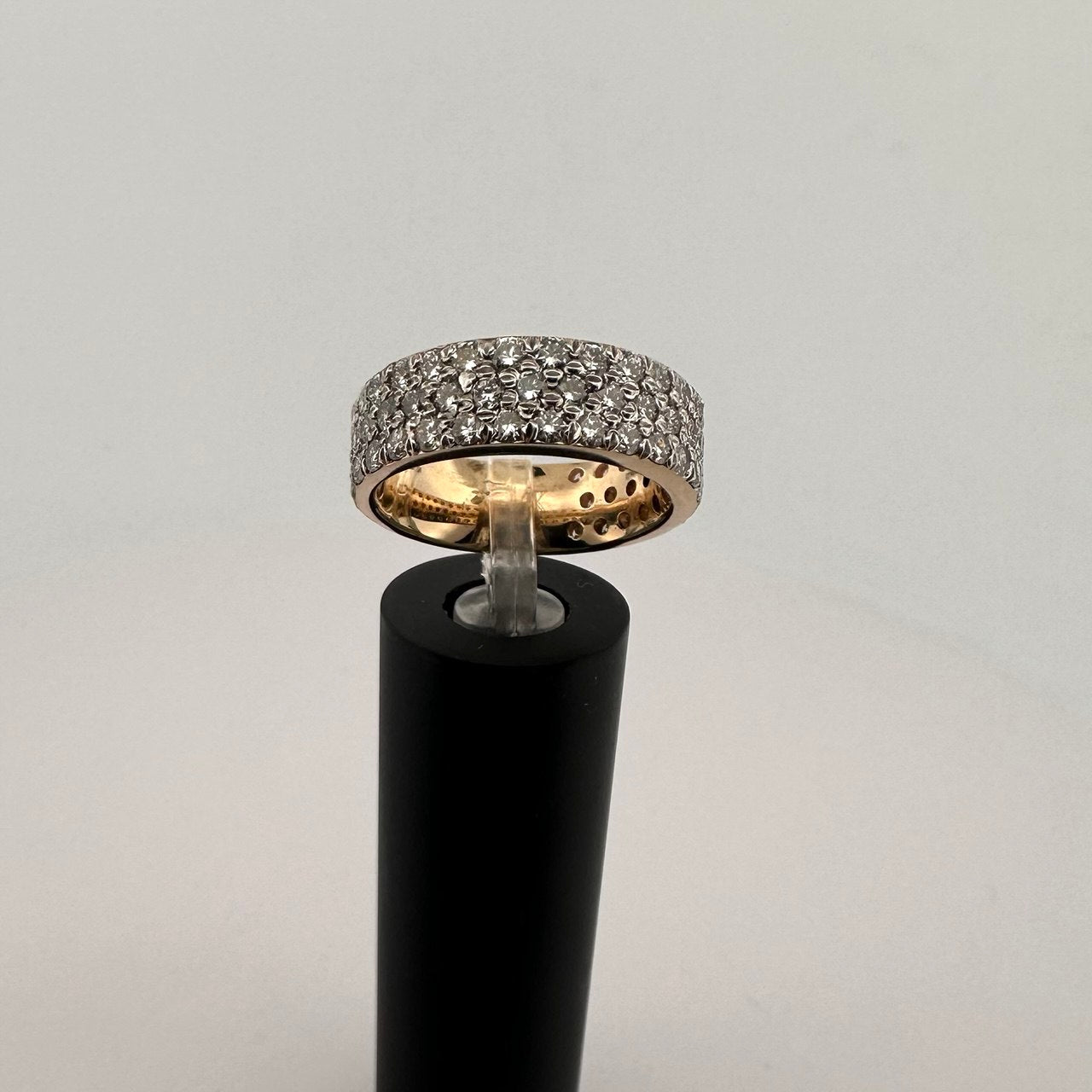 14K Gold Men’s Diamond Band - 3.56CTW, VVS Clarity