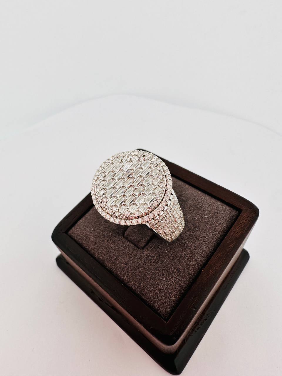 925 Sterling Silver VVS Moissanite Ring - 1