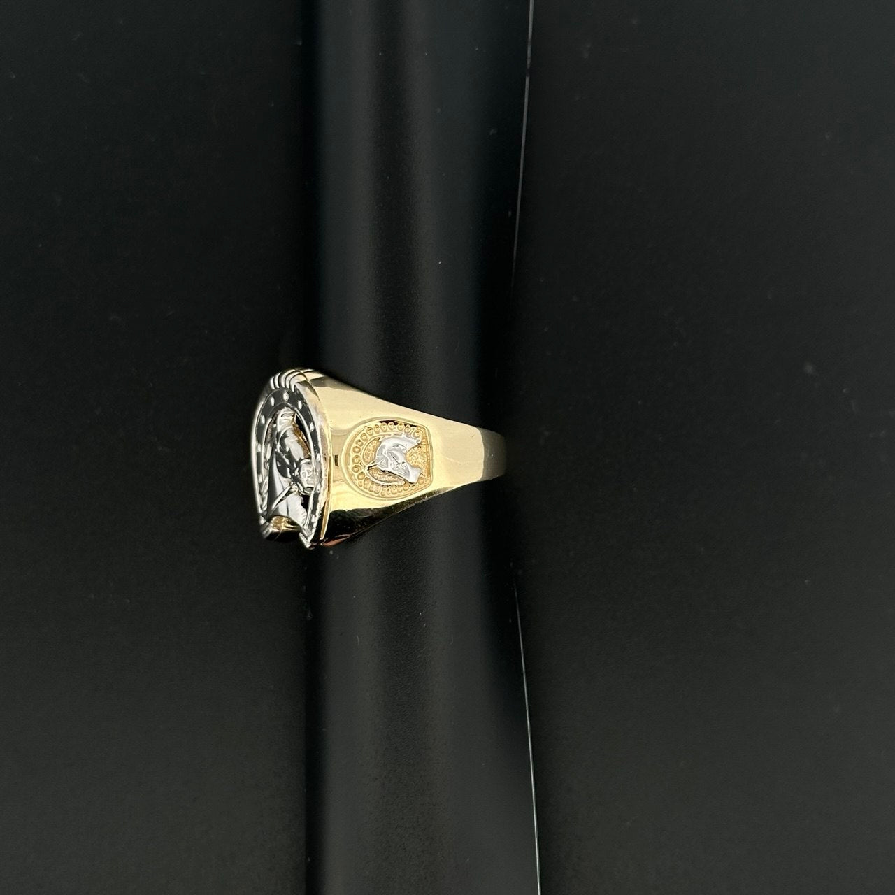 14K Gold Horse Ring