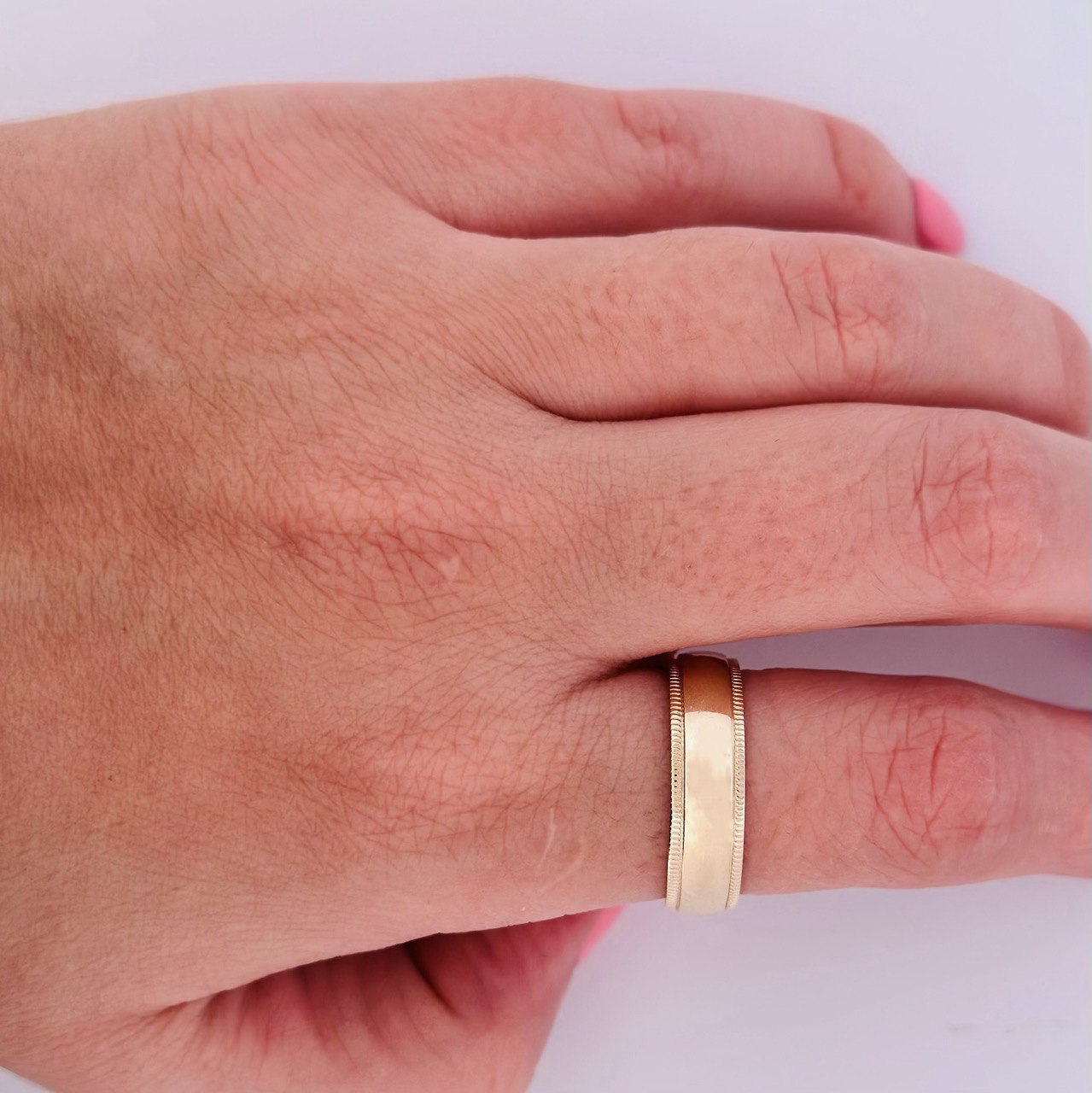 14K Gold Classic Band Ring