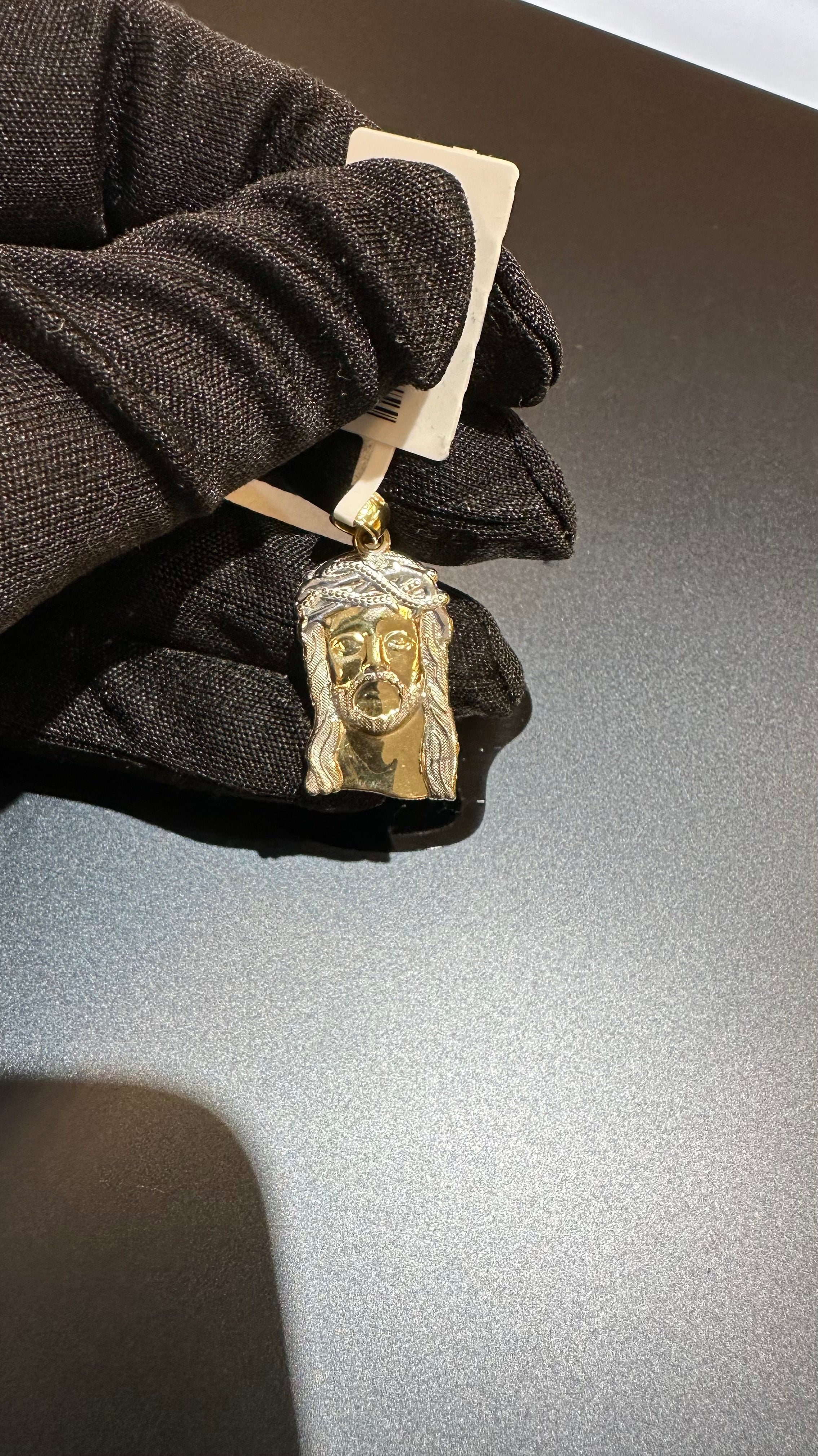 14K Jesus Piece Pendant - 2