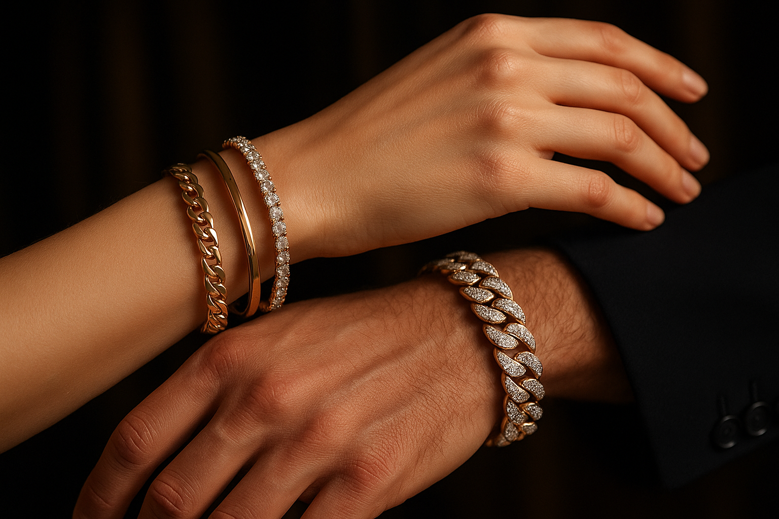 Improved Bracelets - Better Female Hand Position