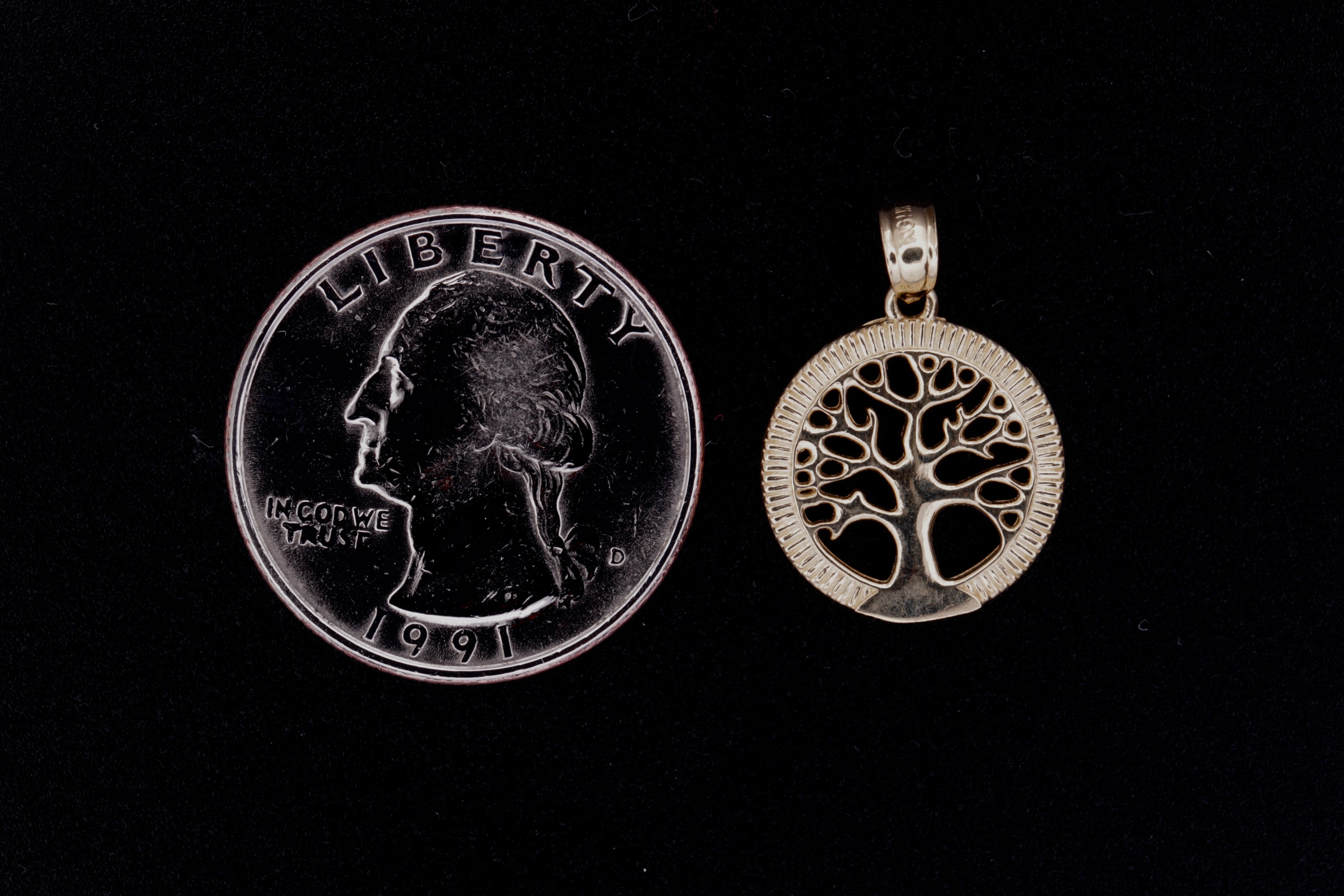 14K Family Tree Pendant