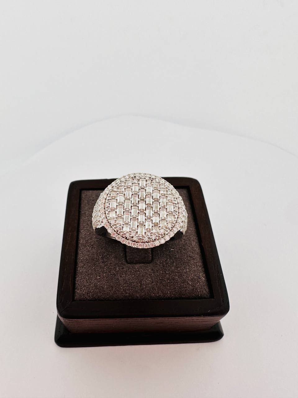925 Sterling Silver VVS Moissanite Ring - 1