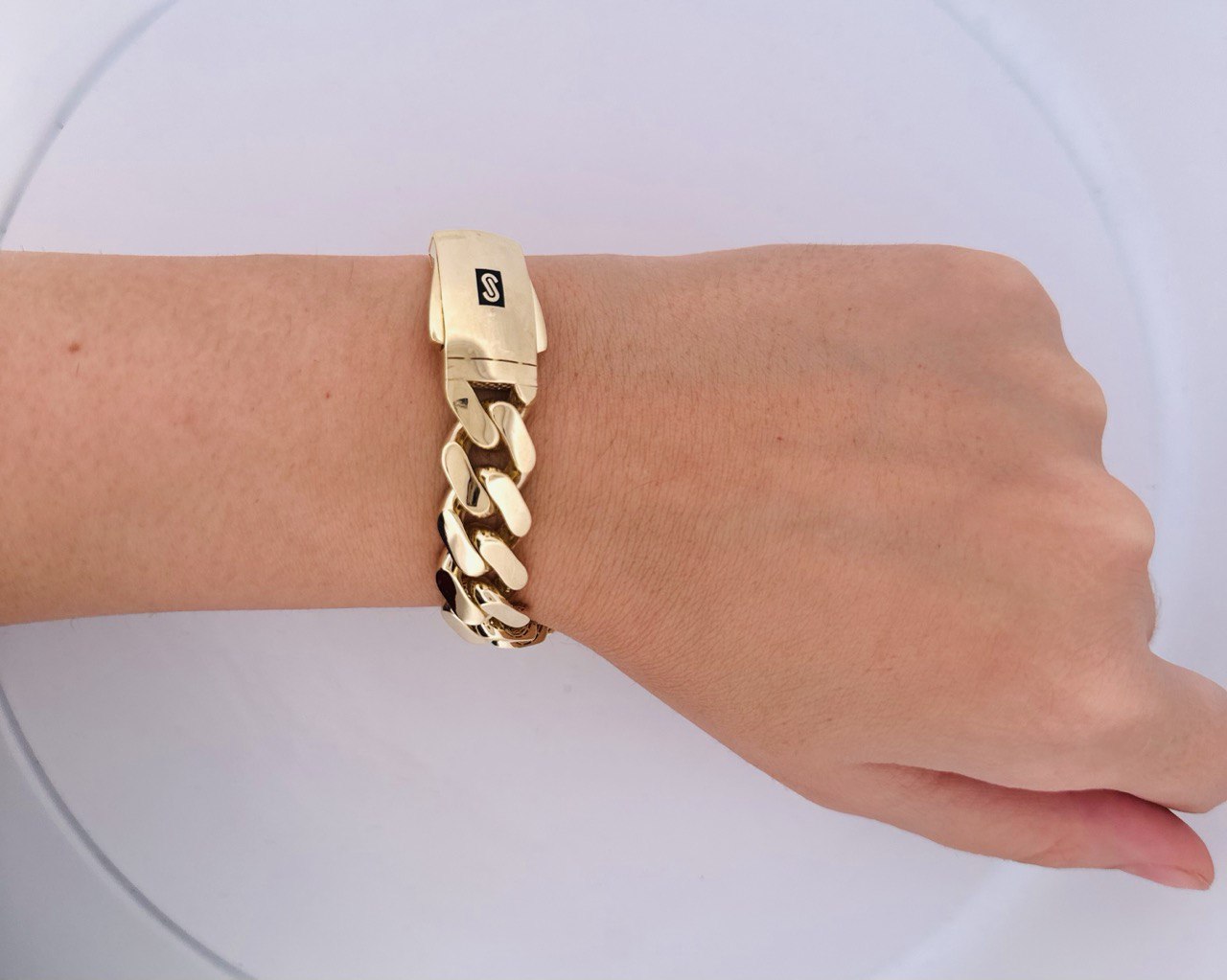 10K Monaco Bracelet - 13MM