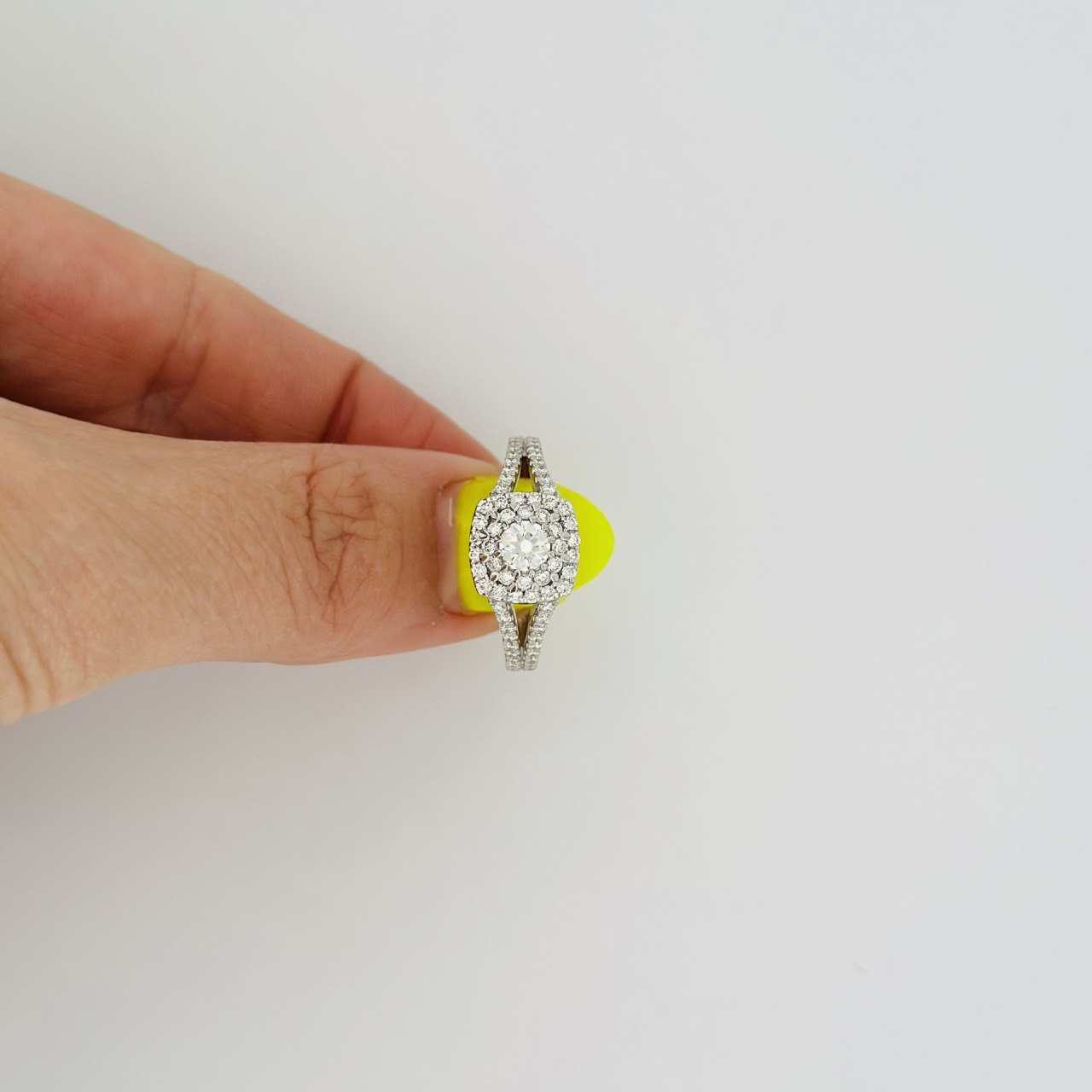 14K Gold Diamond Engagement Ring - 1.03ctw