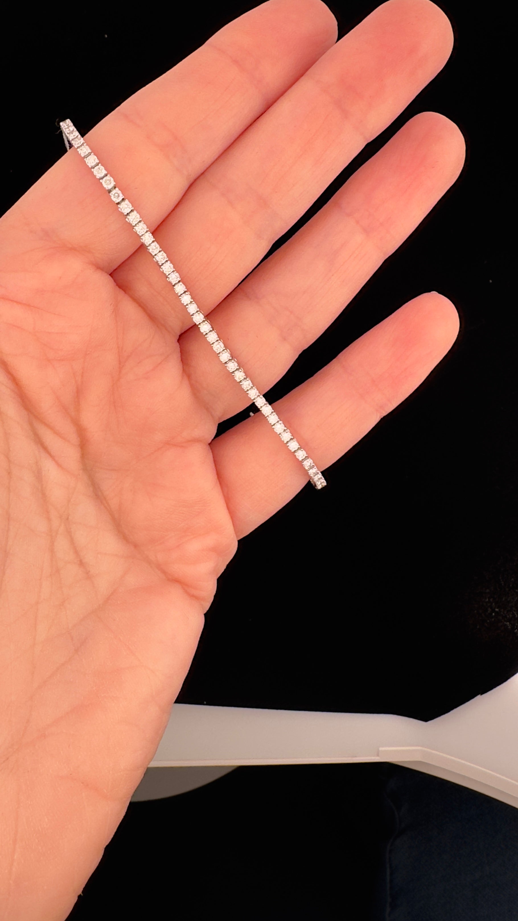 14K Diamonds Tennis Bracelet