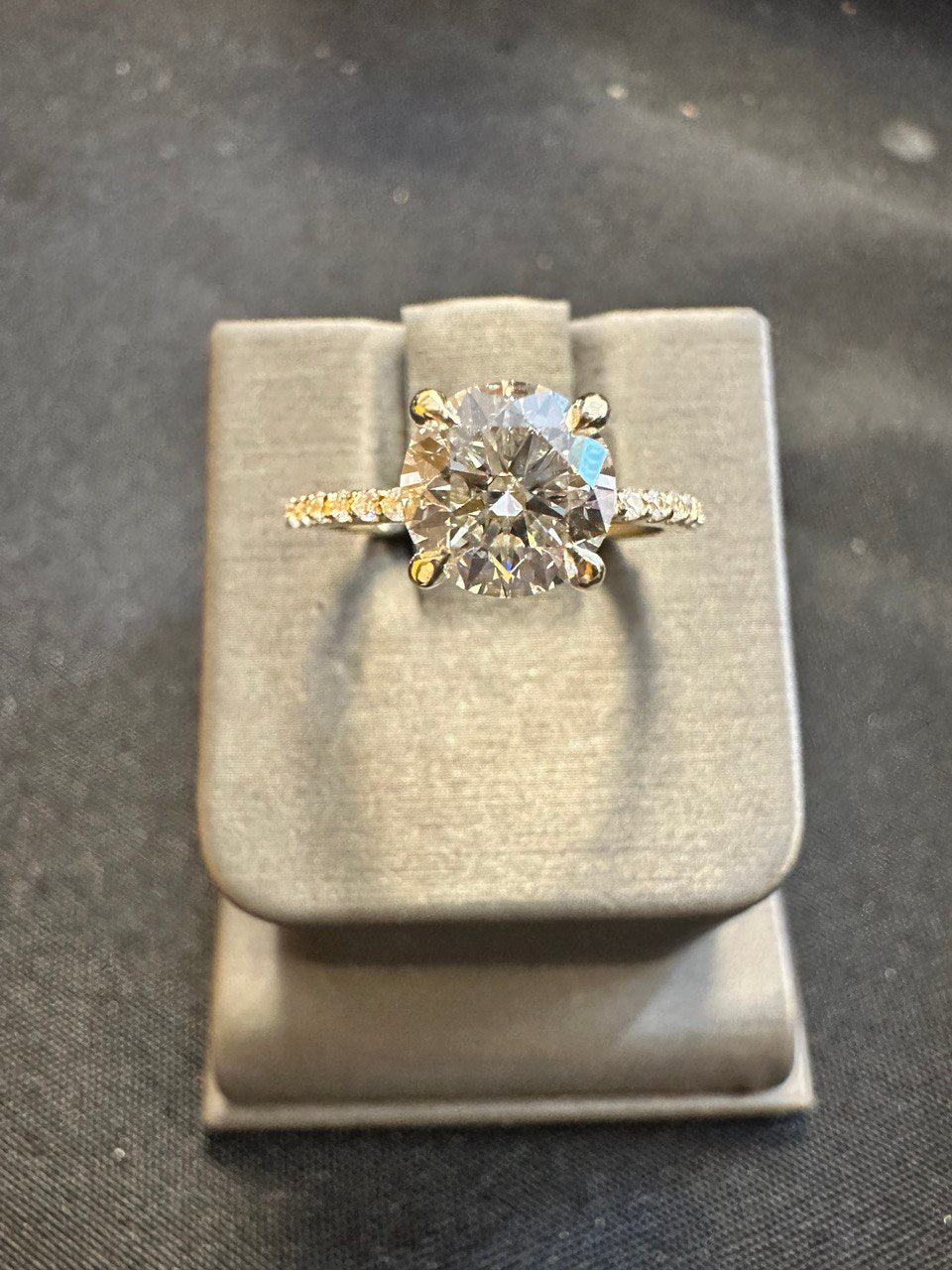 14K 2.2carat LG Diamond Engagement Ring