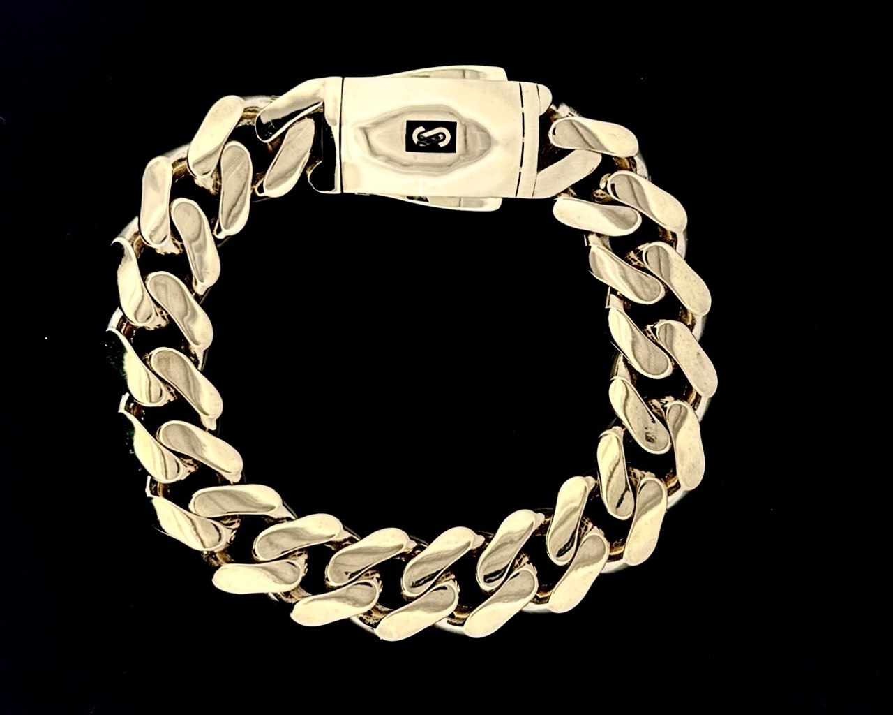 10K Monaco Bracelet - 15MM
