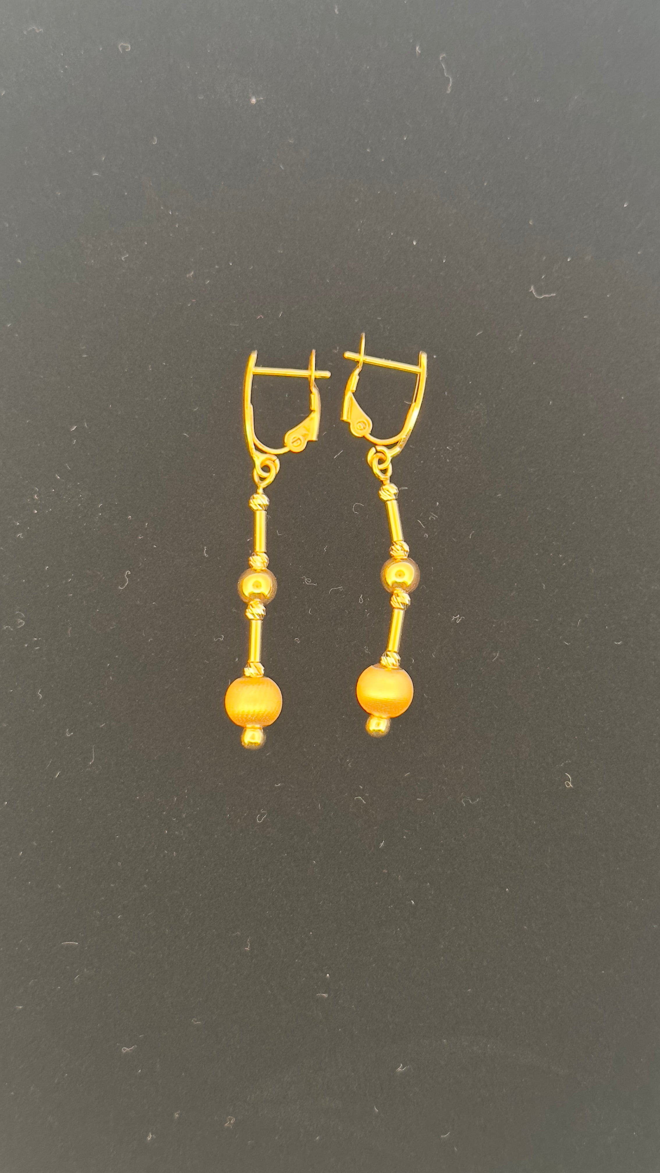14K Gold, Fancy Earring