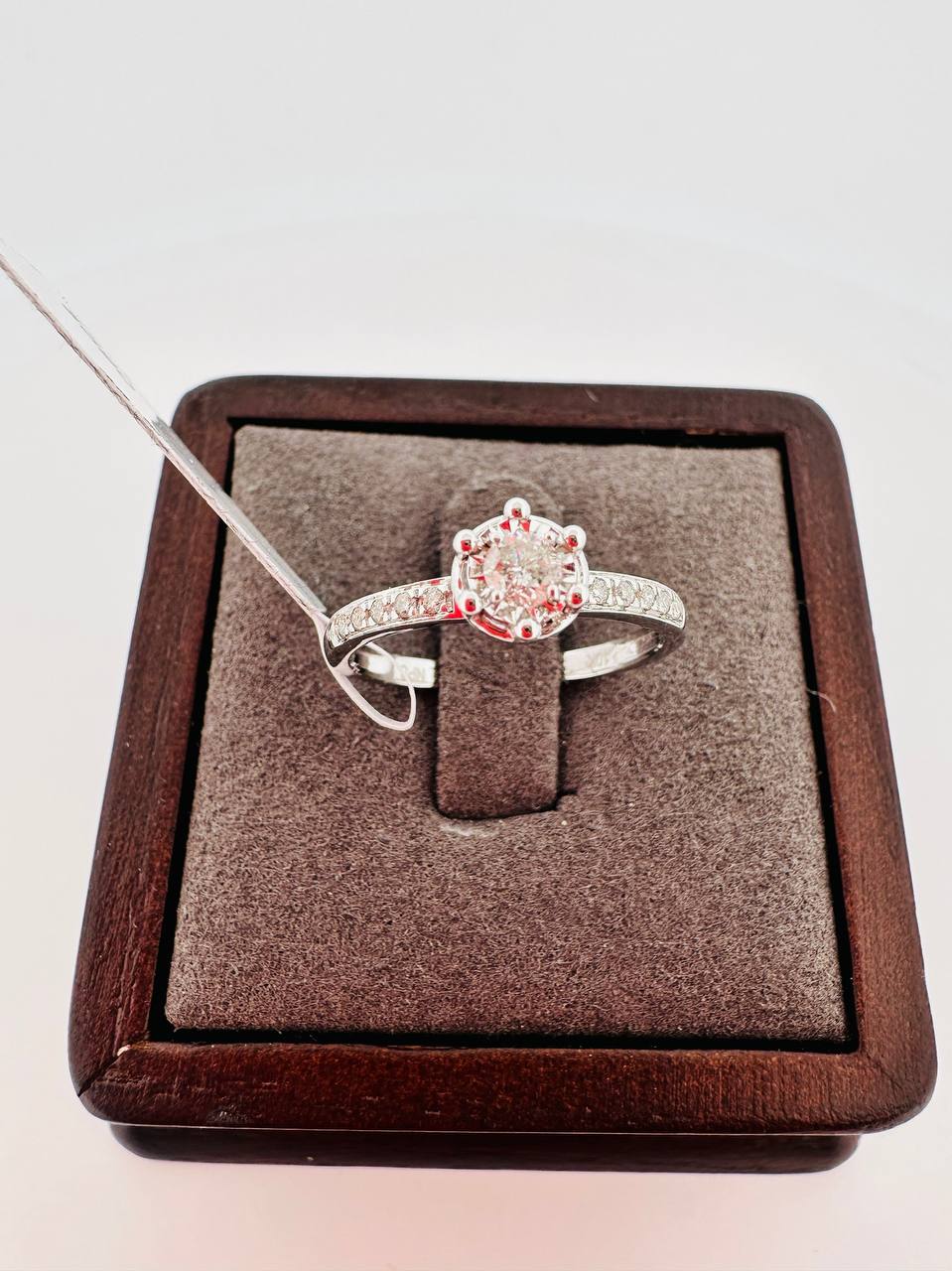 10K Diamond Engagement Ring - 9