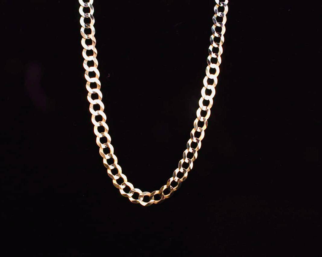 10K Solid Cuban Link Chain - 8.5MM