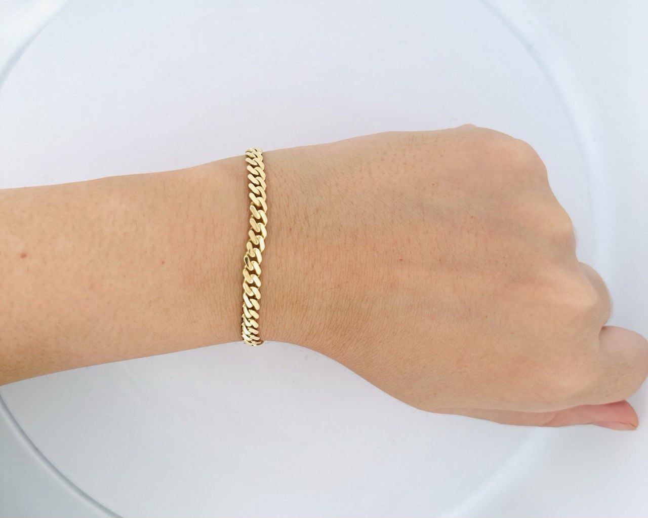 10K Monaco Bracelet - 5MM