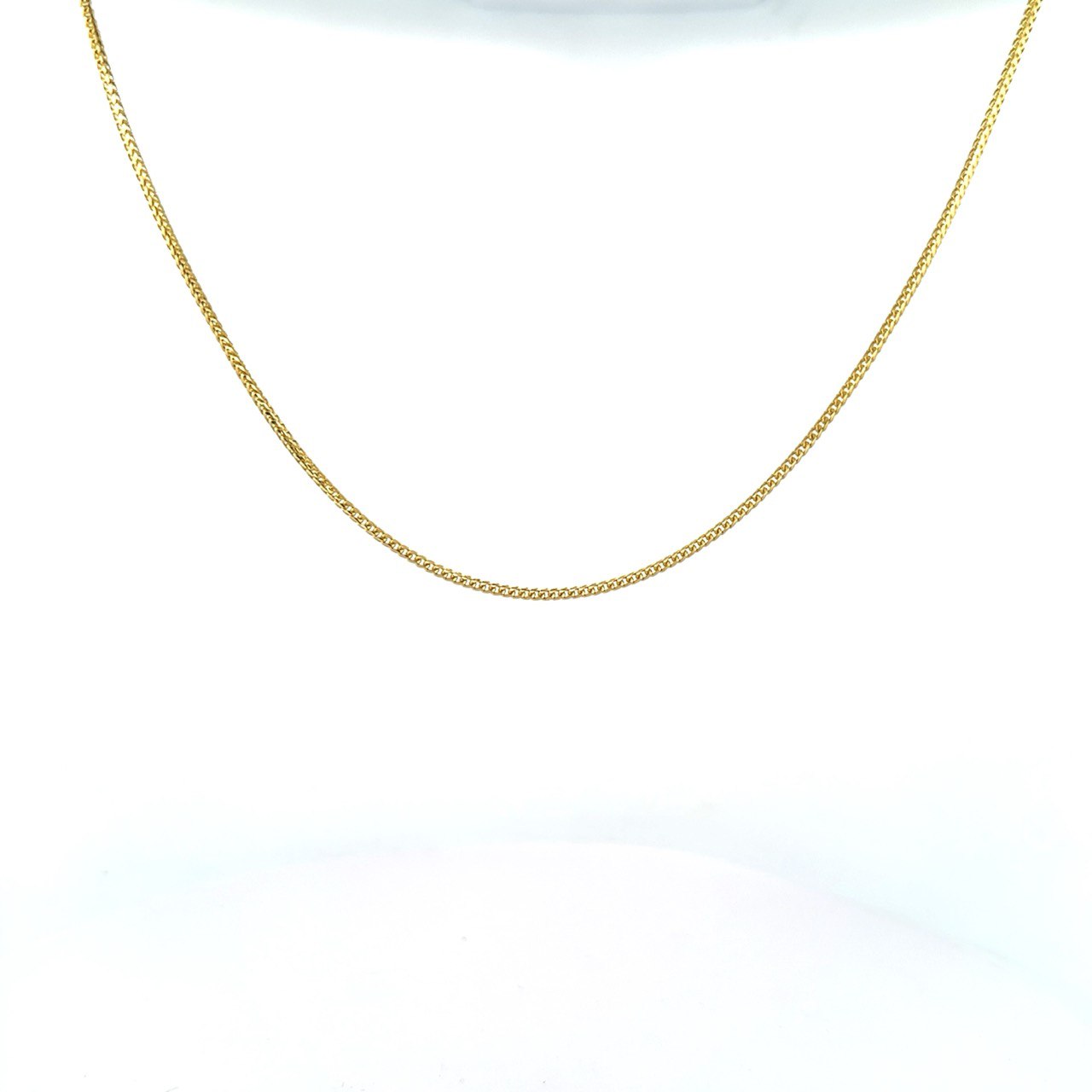 14K Yellow Gold Solid Franco Chain - 2MM