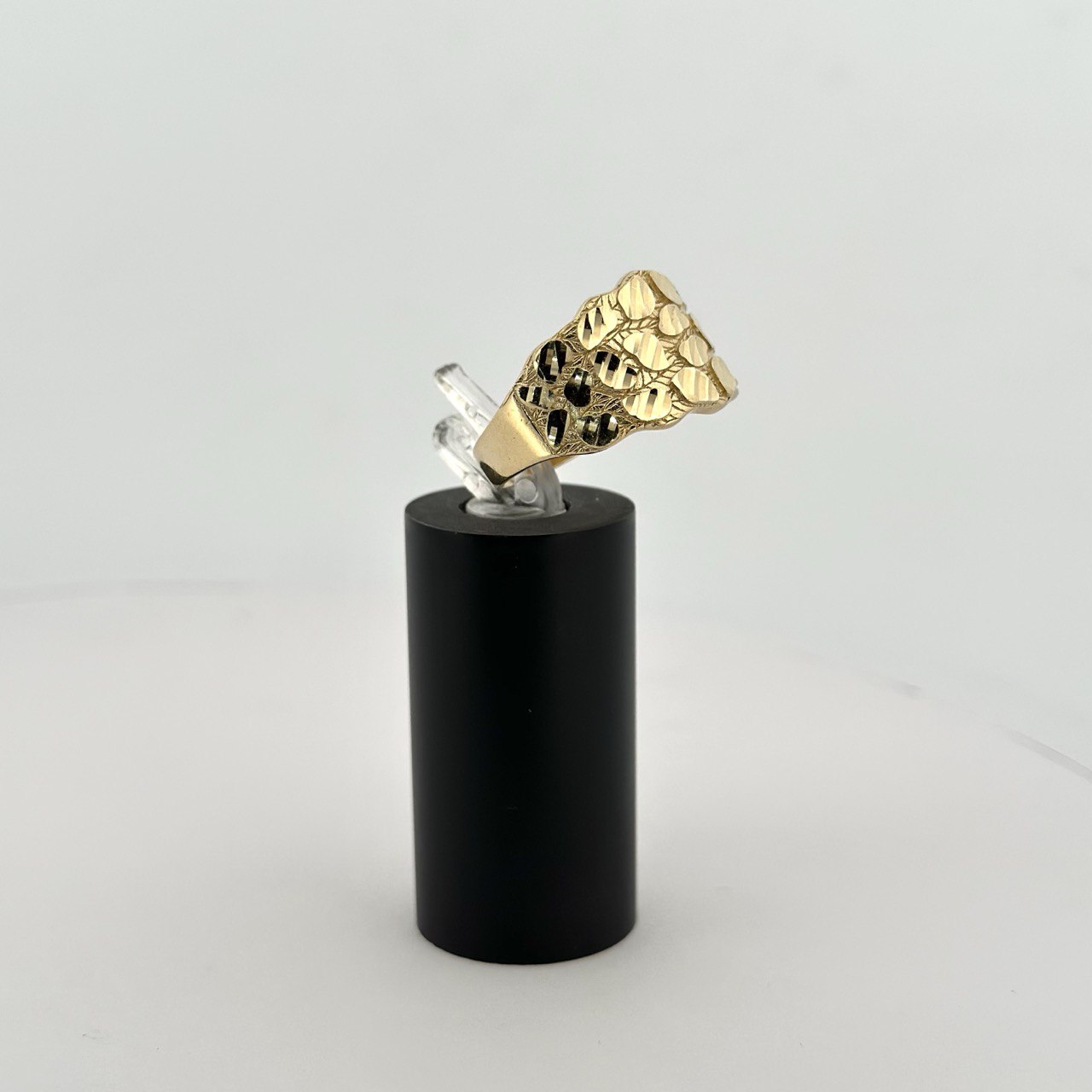 14K Yellow Gold Nugget Ring  - 3
