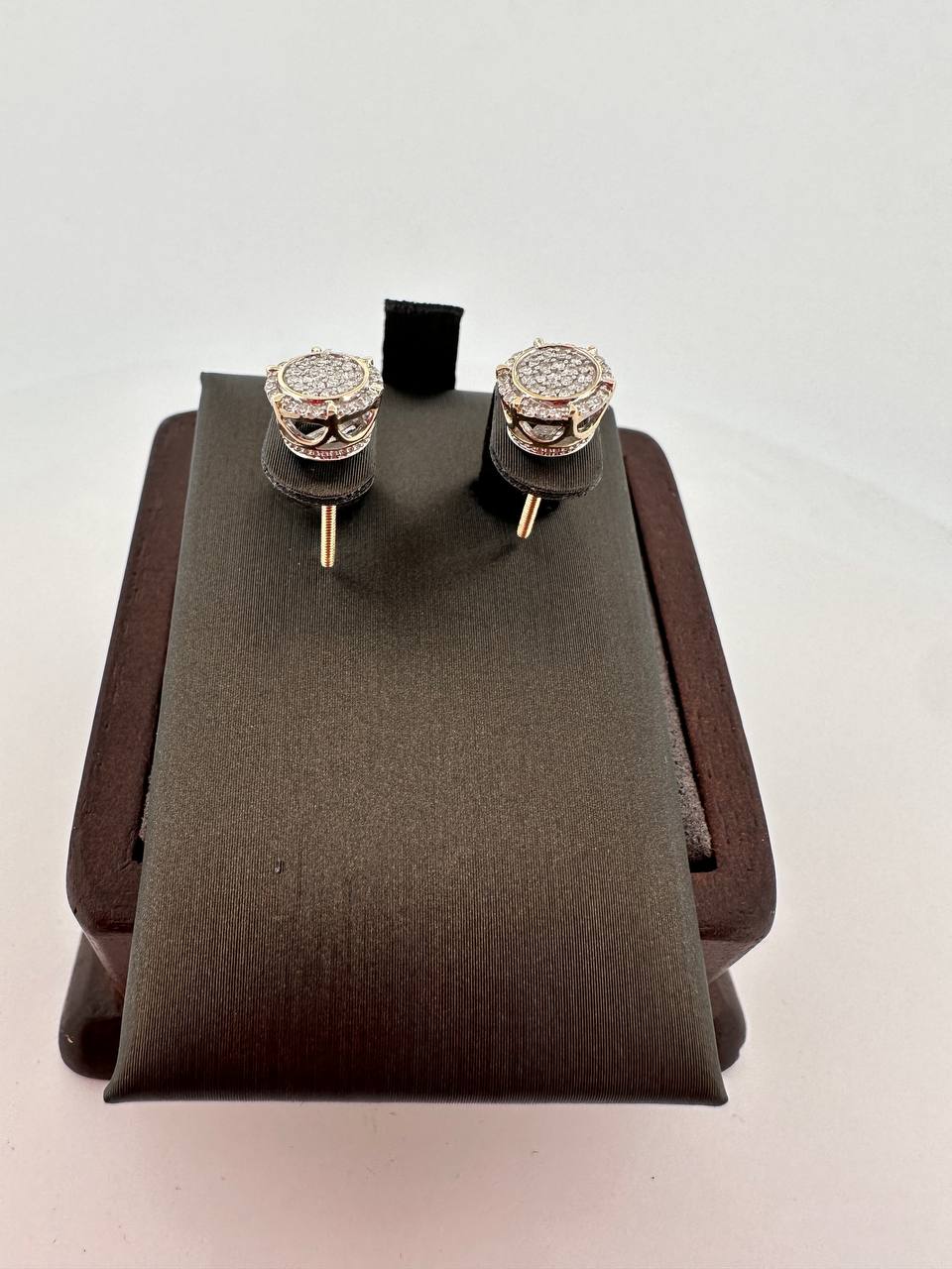 10K Diamond Earring - 6
