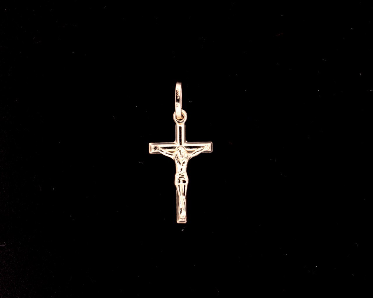 14K Gold Cross Pendant  - 2