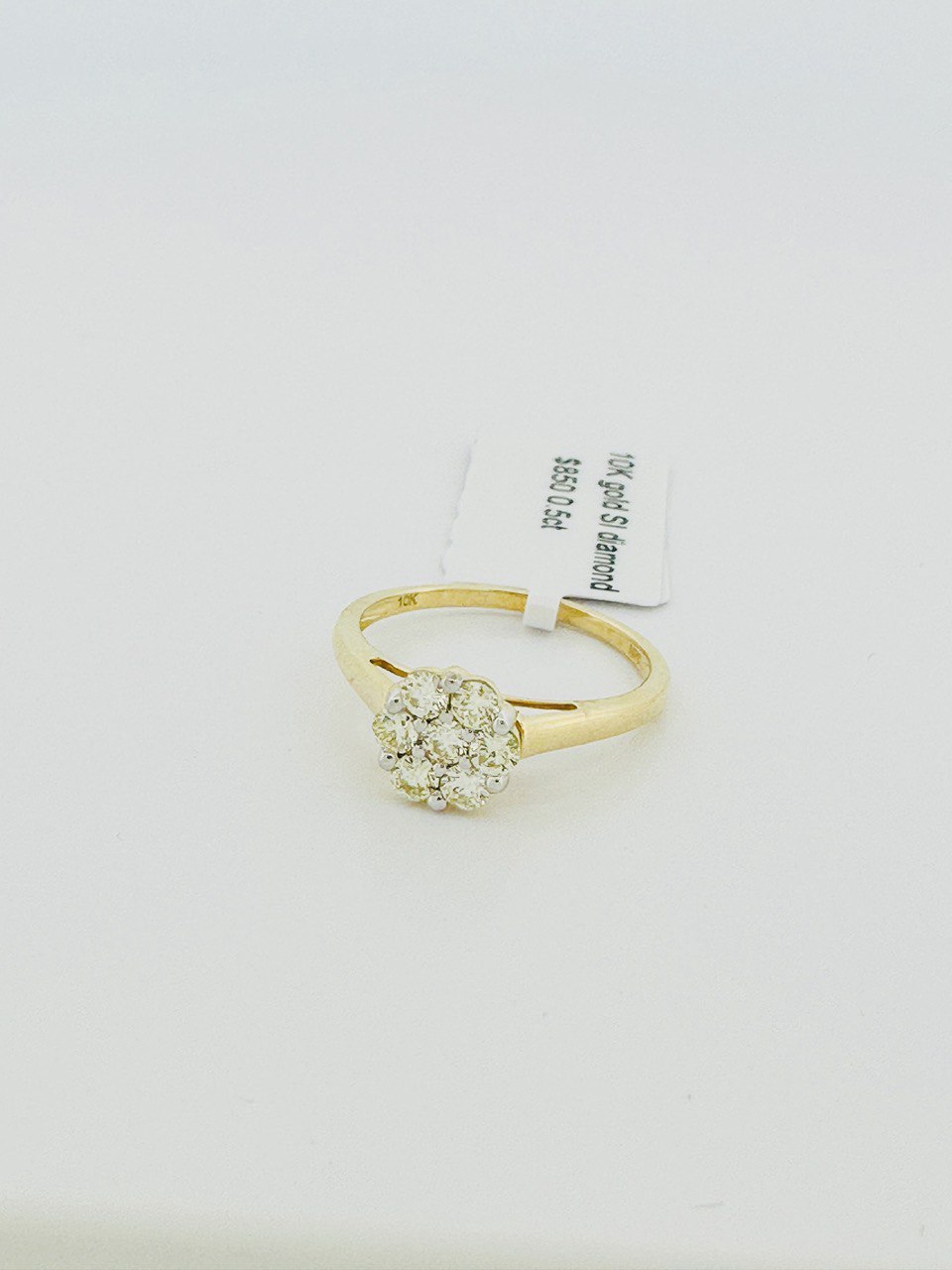 10K Diamond Engagement Ring - 18