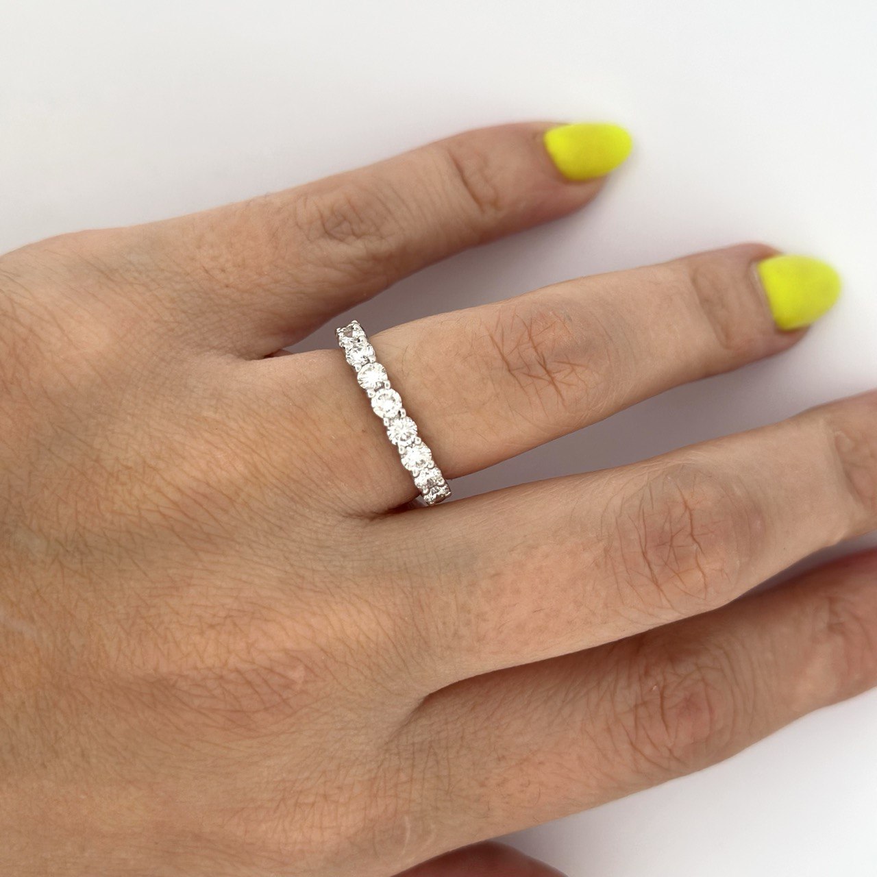 14K Gold Diamond Band - 1.03ctw