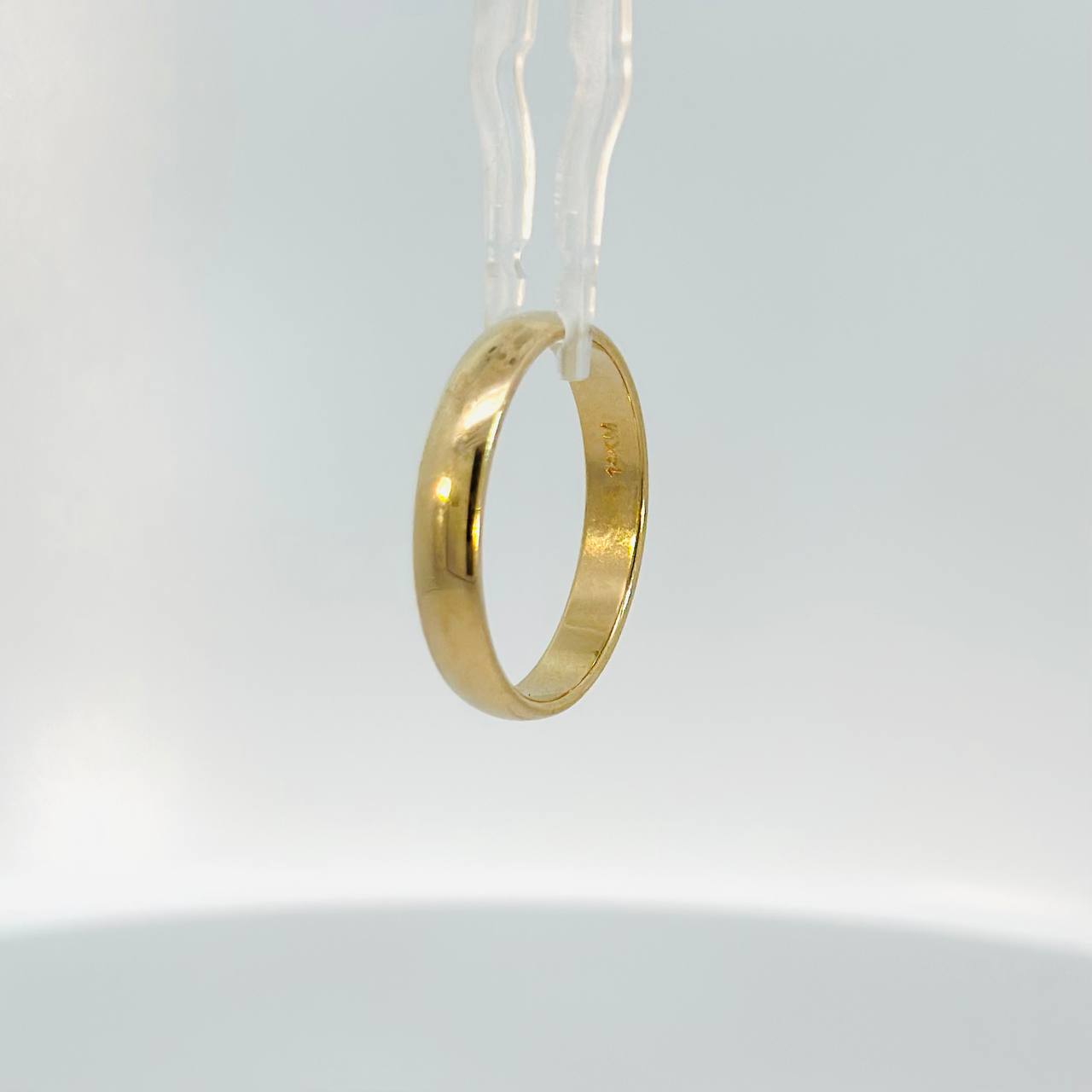 10K Solid Yellow Gold Comfort Fit Band