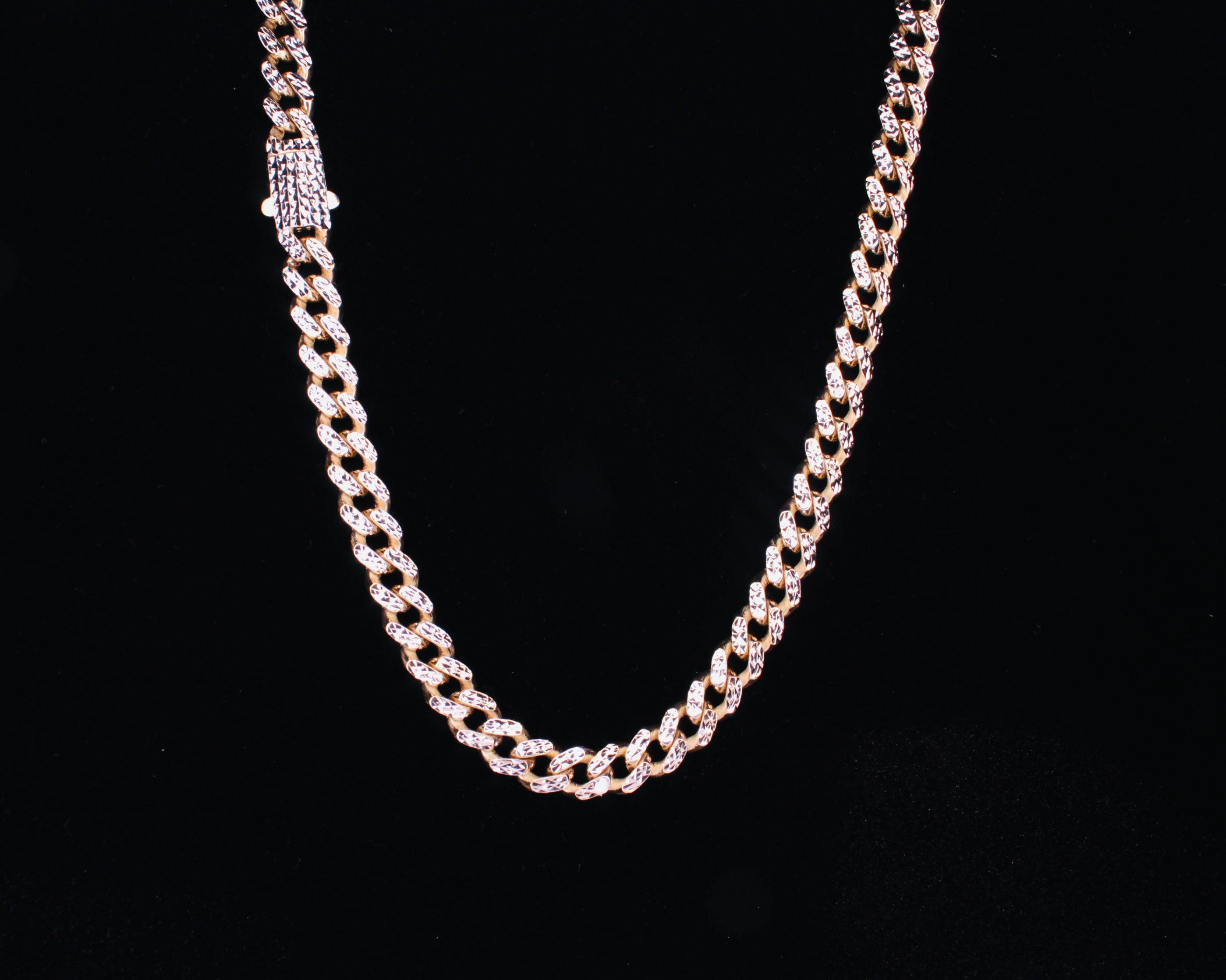 10K Diamond Cut Cuban Chain -  8.8mm