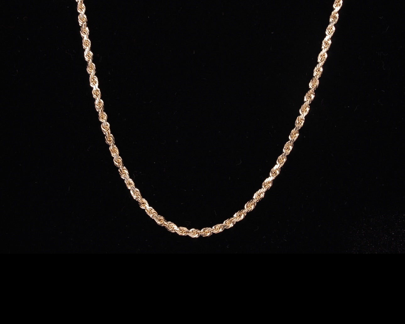 14K Gold Rope Chain - 2.2MM