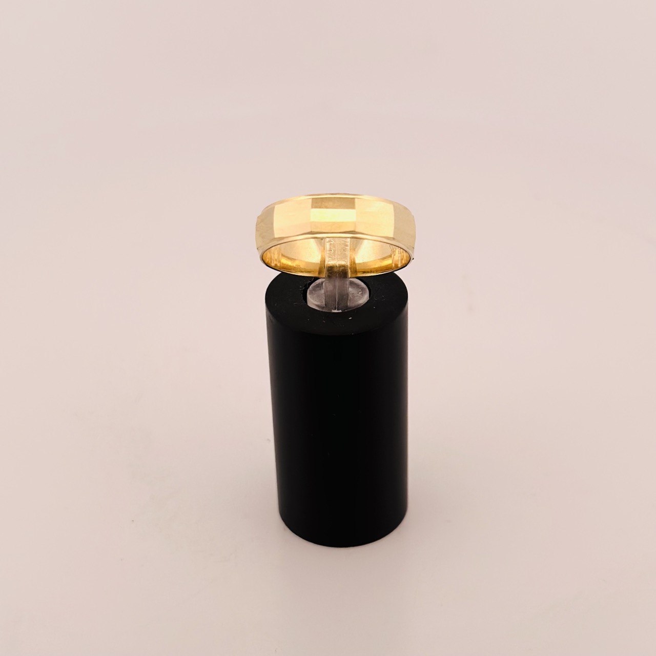 14K Yellow Gold Solid Band  - 1