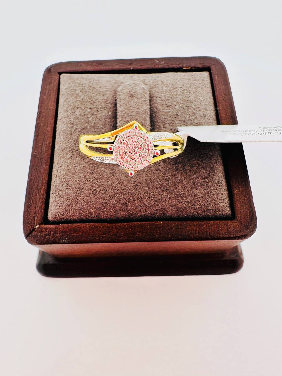 10K Diamond Engagement Ring