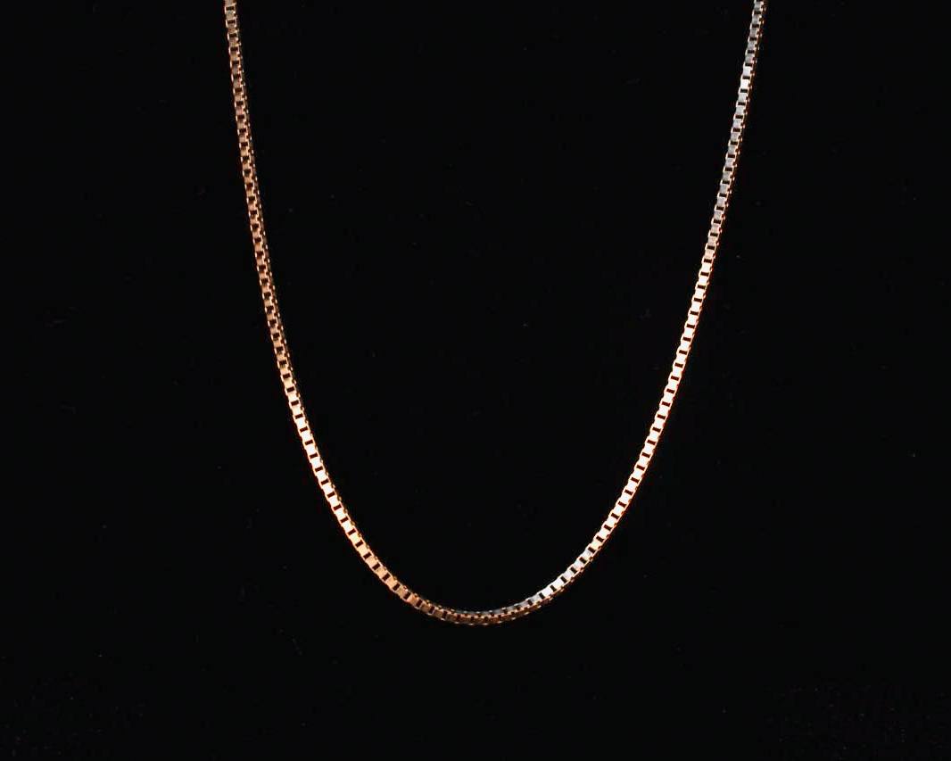 14K Gold Box Chain 1.5mm
