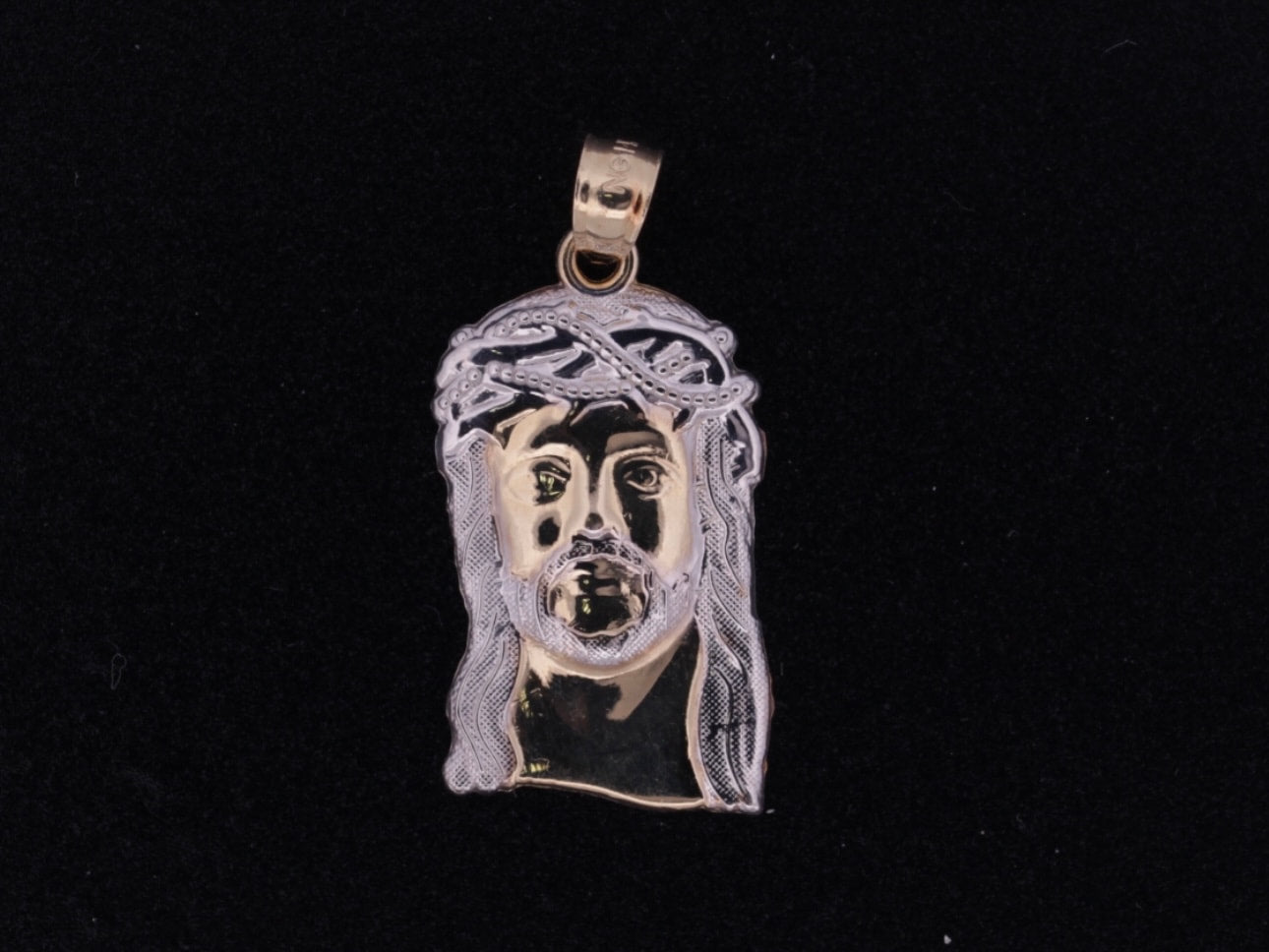 14K Jesus Piece Pendant  - 2