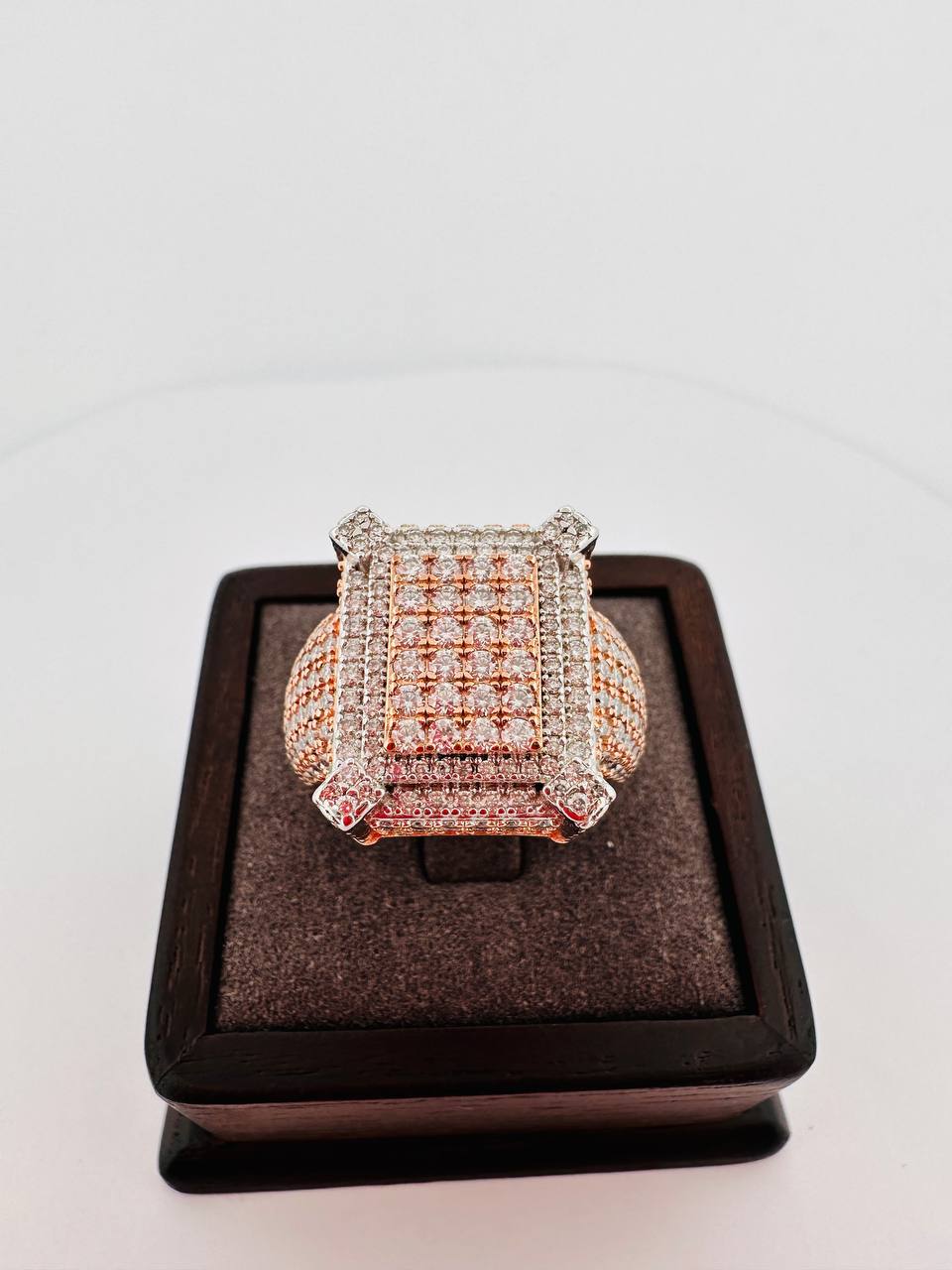 925 Sterling Silver VVS Moissanite Ring - 4