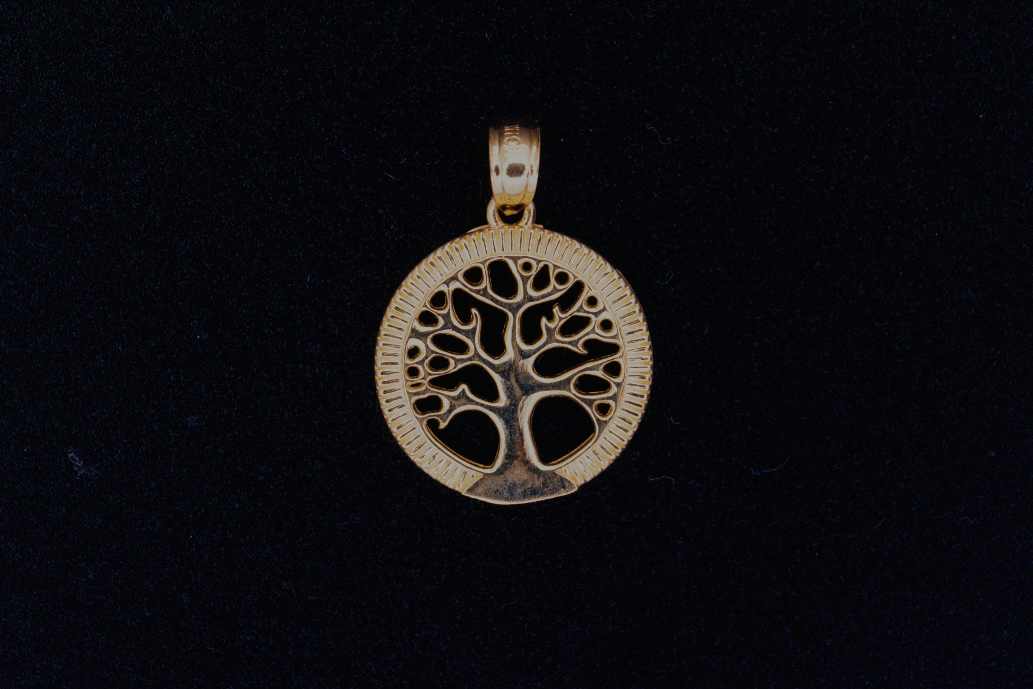 14K Family Tree Pendant