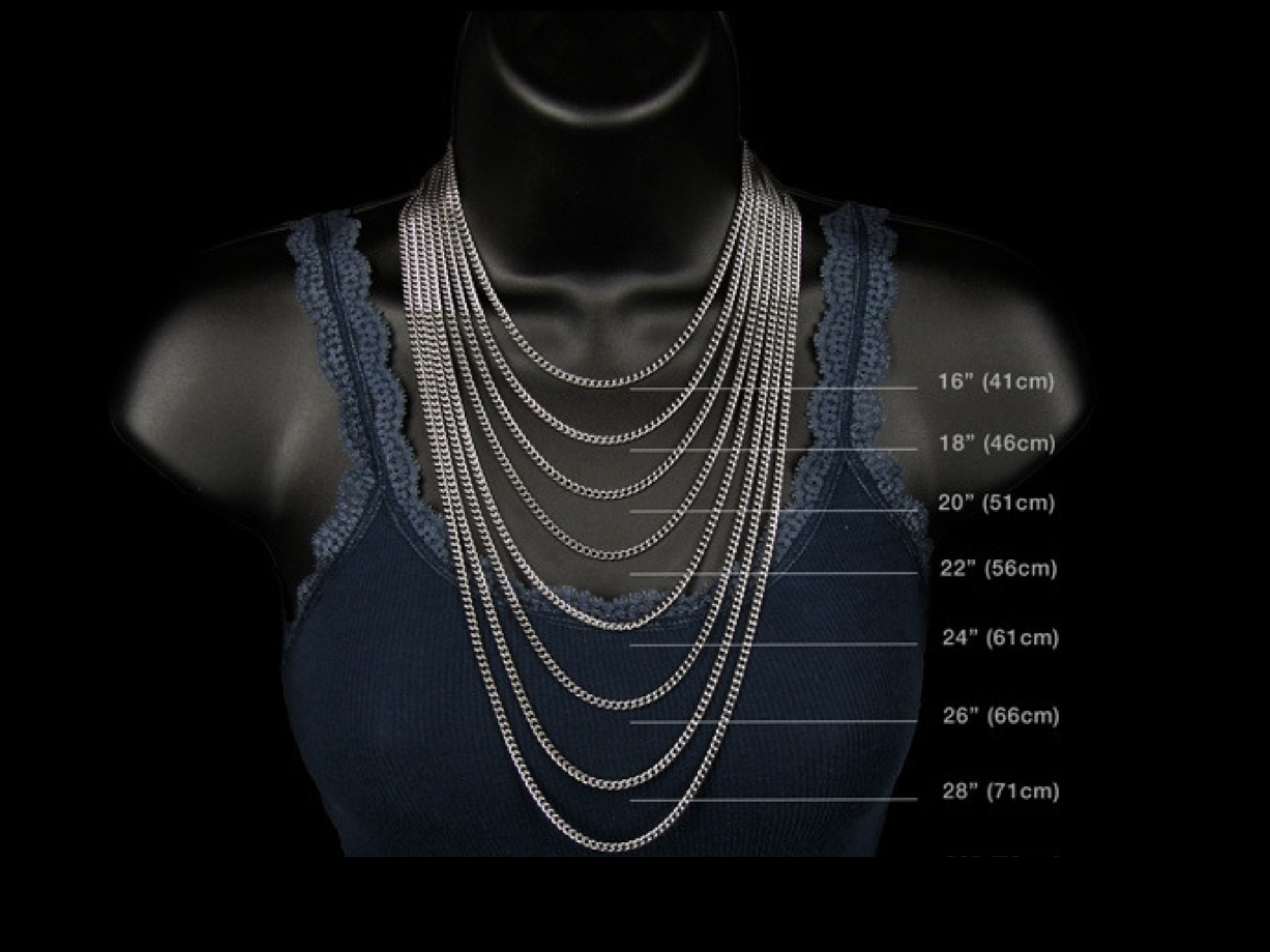 10K White Gold Ice Chain - 2.7mm