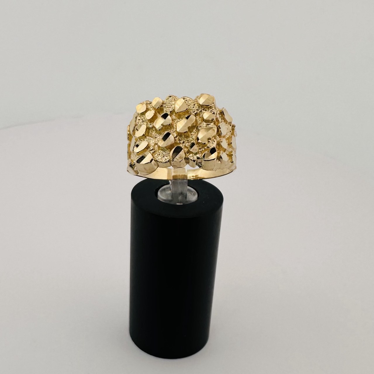14K Yellow Gold Nugget Ring  - 1