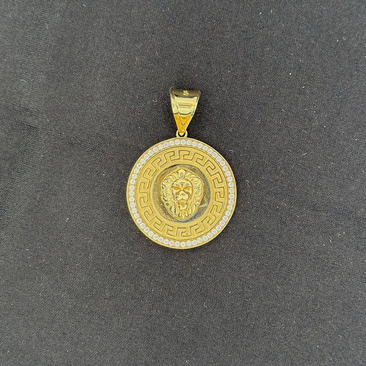 14K Greek Lion Pendant  - 2