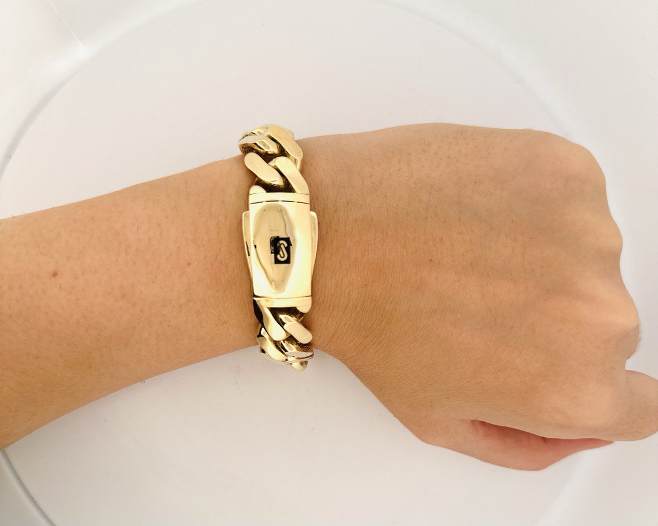 10K Monaco Bracelet - 15MM