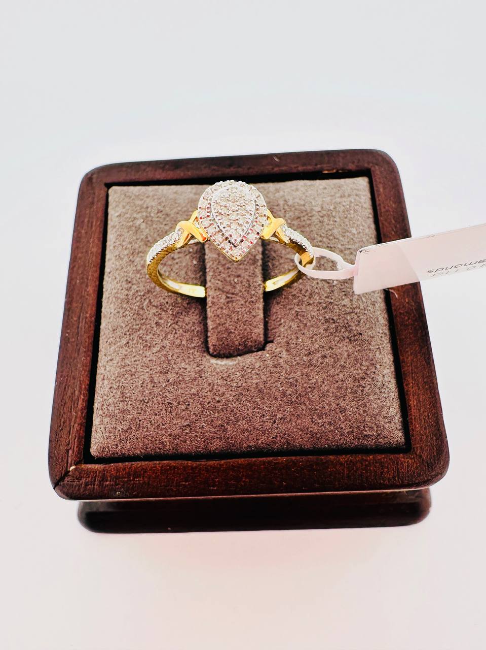 10K Diamond Engagement Ring - 5